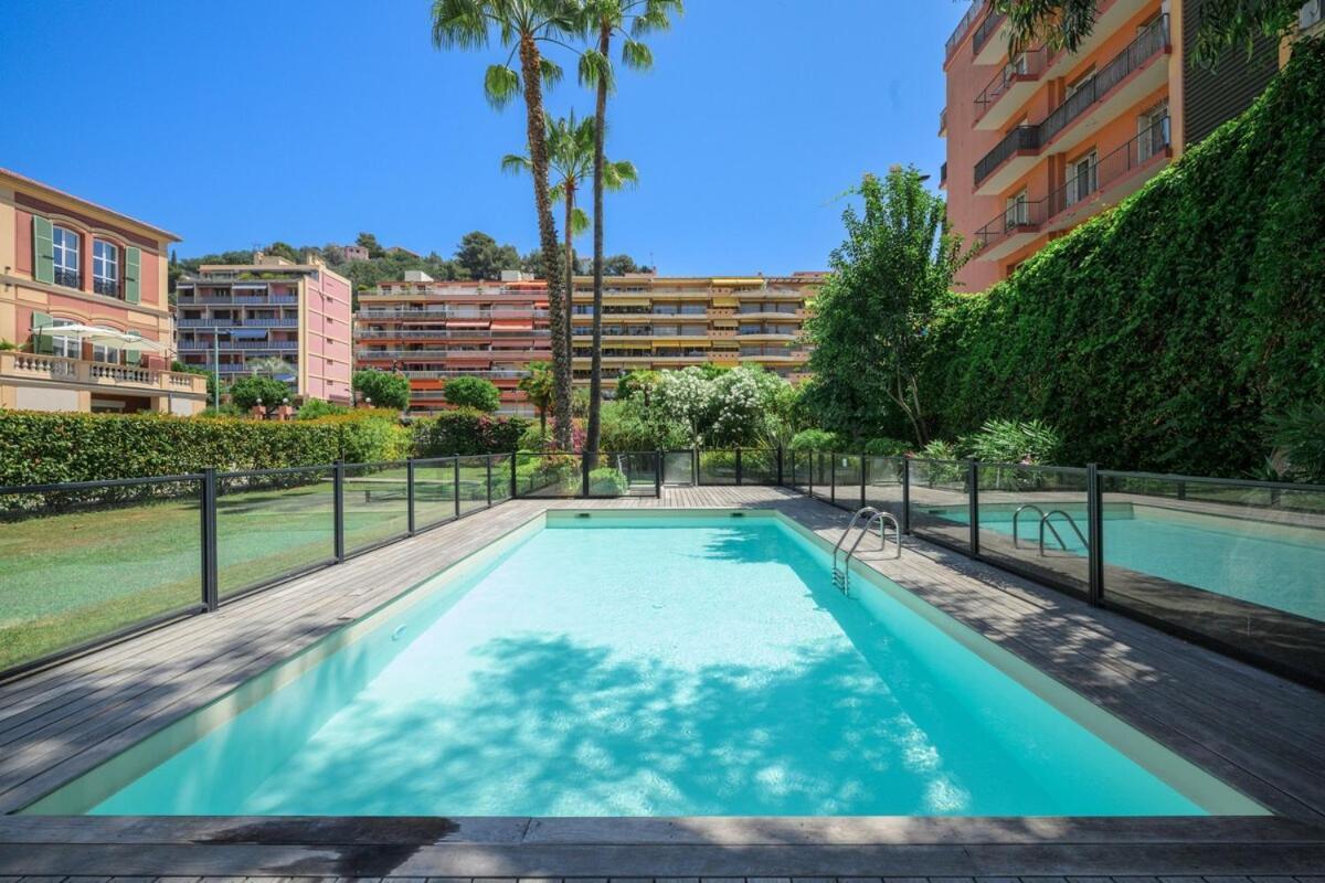 Le Coq Wagner - Garage - Swimming Pool Apartman Menton Kültér fotó